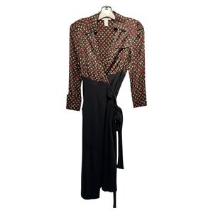 Diane Von Furstenburg Wrap Dress - Small